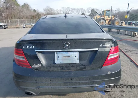 2012 Mercedes-Benz C 350 Sport 4Matic from USA, damaged, VIN WDDGJ8JB4CF809115